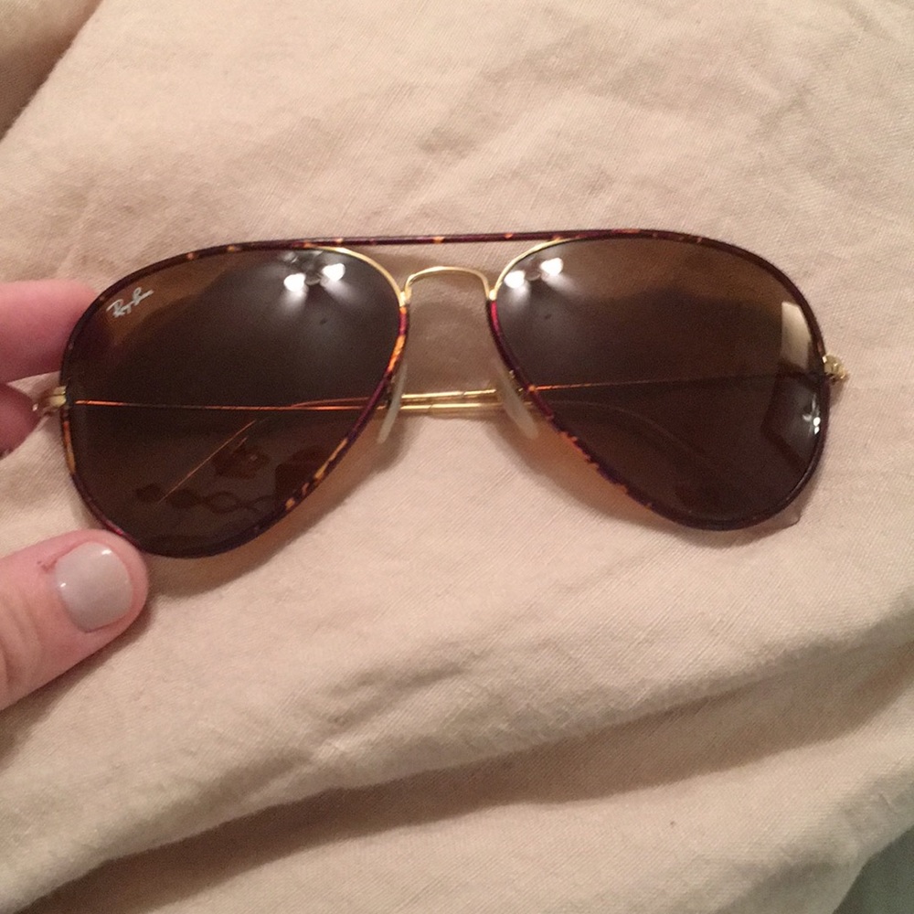 Ray Ban Tortoise Aviator